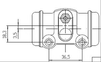 Cilindru receptor frana