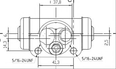 Cilindru receptor frana