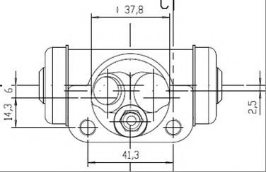 Cilindru receptor frana