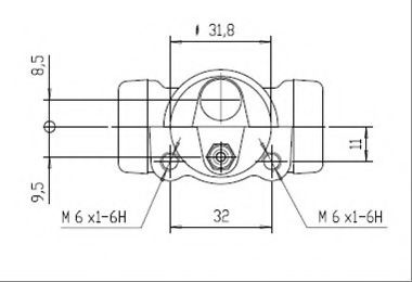 Cilindru receptor frana