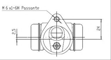 Cilindru receptor frana