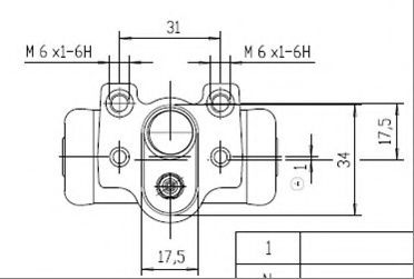 Cilindru receptor frana