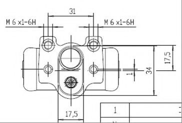 Cilindru receptor frana