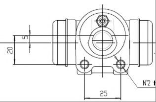 Cilindru receptor frana