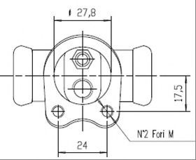 Cilindru receptor frana