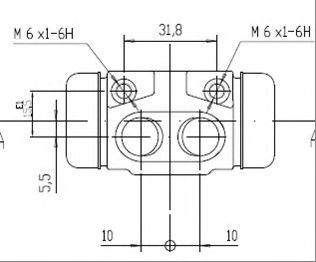 Cilindru receptor frana