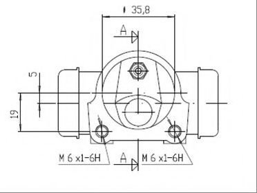 Cilindru receptor frana