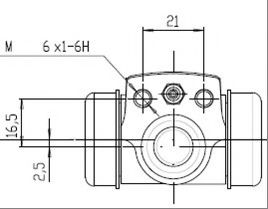 Cilindru receptor frana