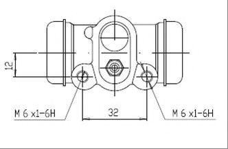 Cilindru receptor frana