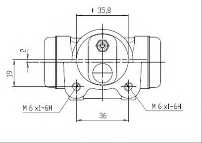 Cilindru receptor frana