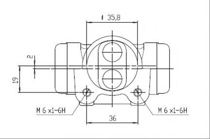 Cilindru receptor frana