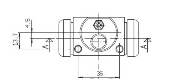 Cilindru receptor frana