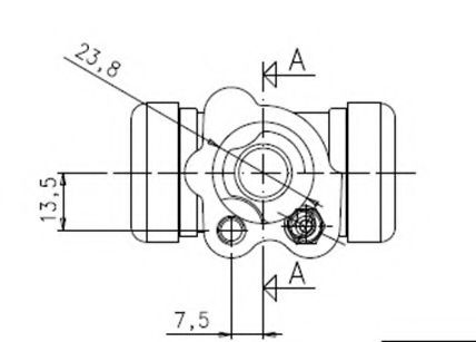 Cilindru receptor frana