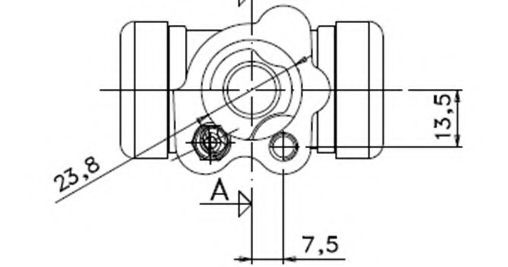 Cilindru receptor frana