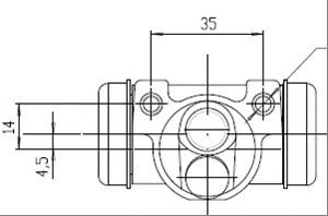 Cilindru receptor frana