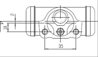 Cilindru receptor frana