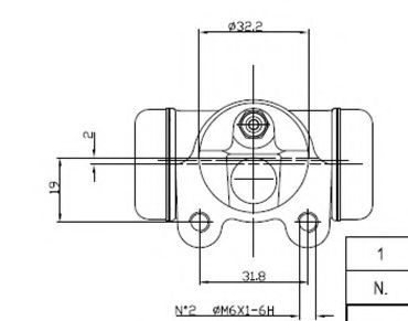 Cilindru receptor frana