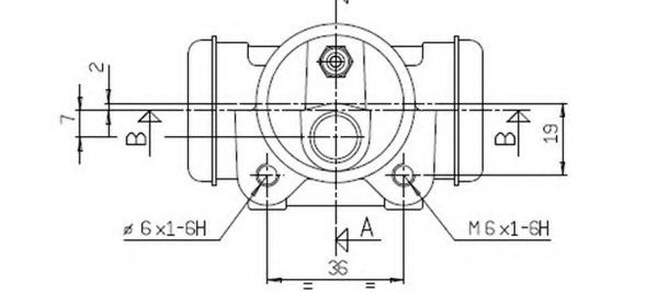 Cilindru receptor frana