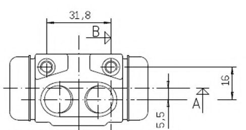 Cilindru receptor frana