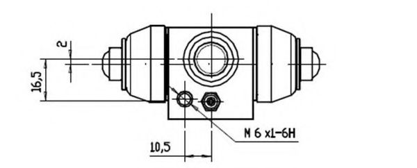 Cilindru receptor frana