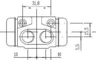 Cilindru receptor frana