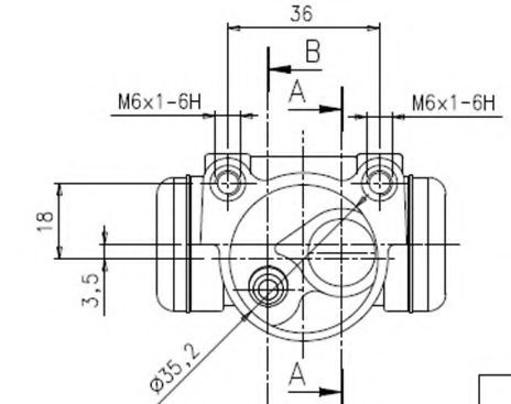 Cilindru receptor frana