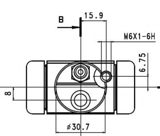 Cilindru receptor frana