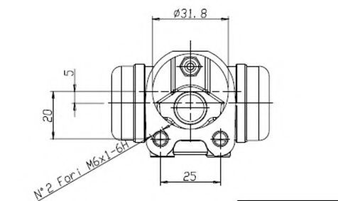 Cilindru receptor frana