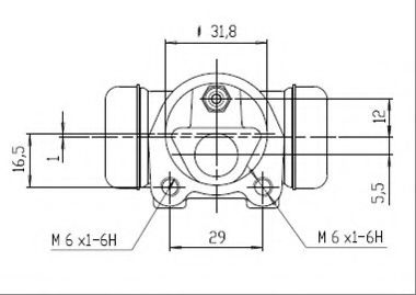 Cilindru receptor frana