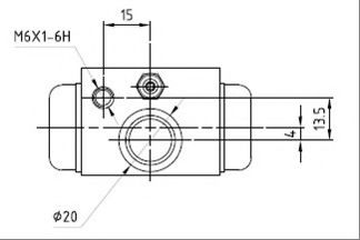 Cilindru receptor frana