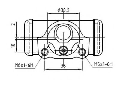 Cilindru receptor frana