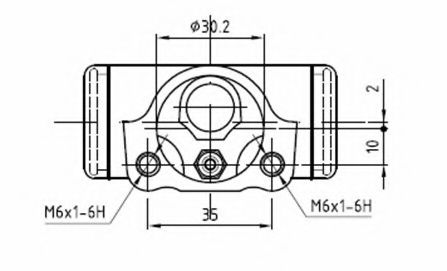 Cilindru receptor frana