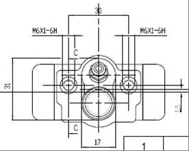 Cilindru receptor frana