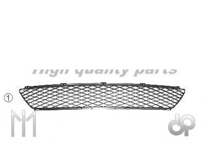 Grila ventilatie, bara protectie