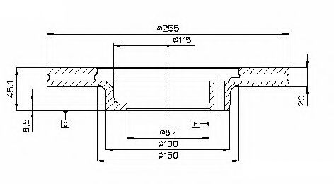 Disc frana