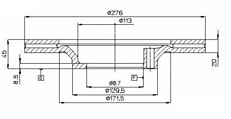 Disc frana