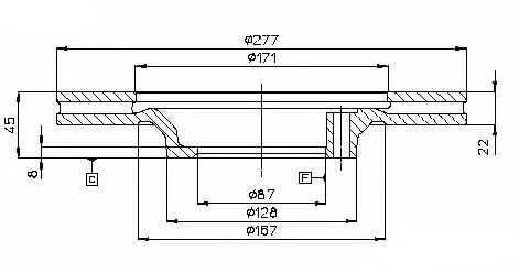 Disc frana