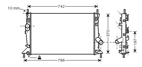 Radiator, racire motor