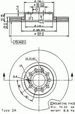 Disc frana