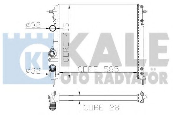 Radiator, racire motor