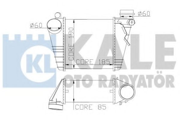 Intercooler, compresor