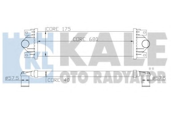 Intercooler, compresor