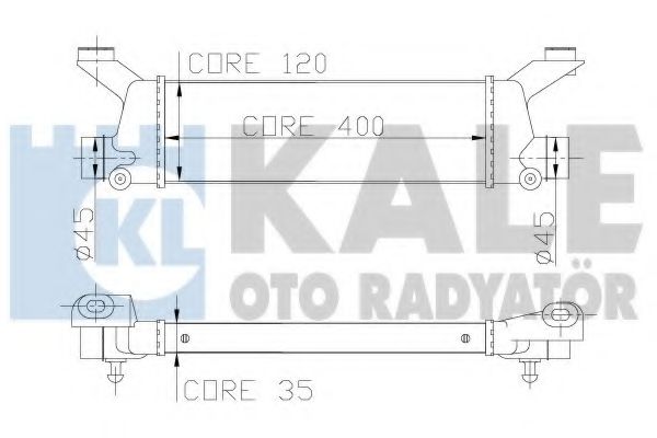 Intercooler, compresor