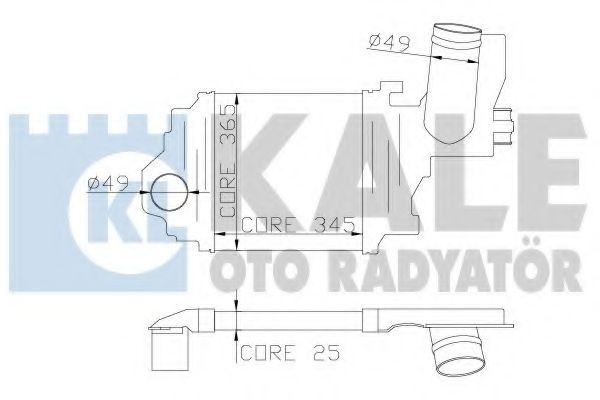 Intercooler, compresor