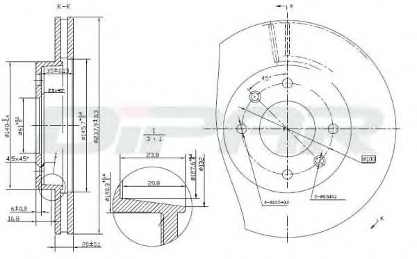 Disc frana