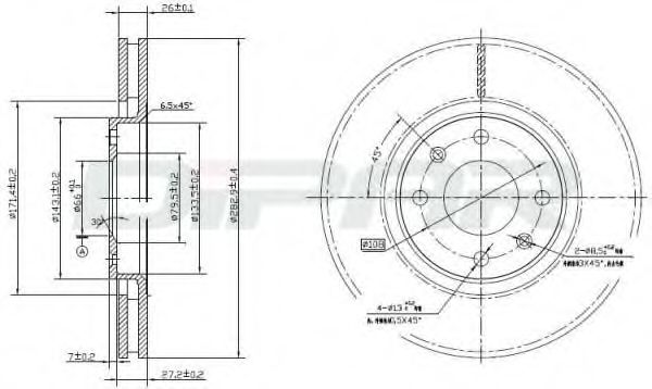 Disc frana