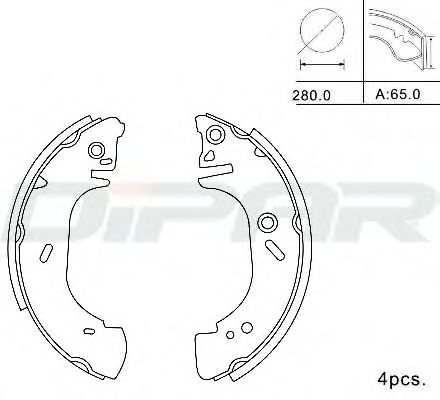 Set saboti frana