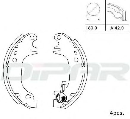 Set saboti frana