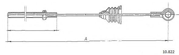 Cablu, frana de parcare