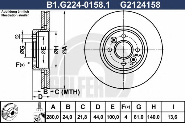 Disc frana